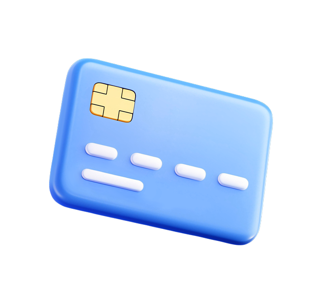 blue-plastic-credit-card