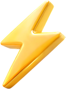 plastic-yellow-lightning